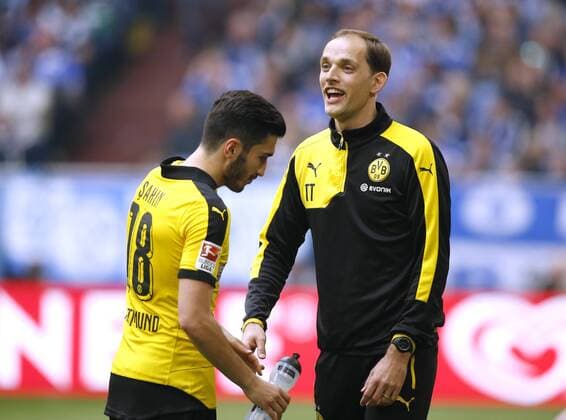 Football, Thomas Tuchel and Nuri Sahin - archive photos