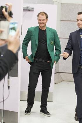 Golf, US Masters winner David Willett - Arrival at Manchester Airport