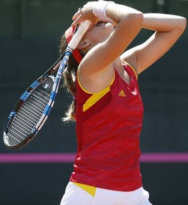 Tennis, FED Cup, Spain - Italy