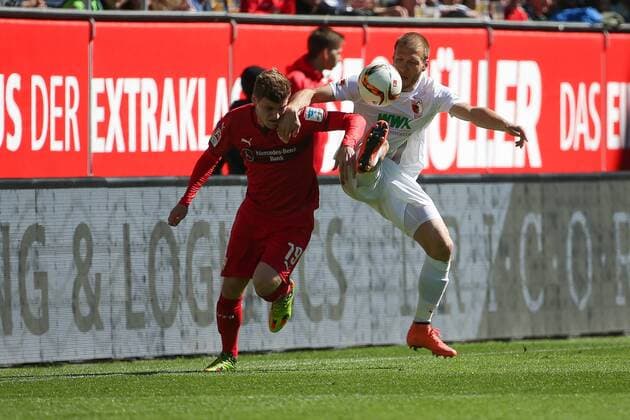 Football, FC Augsburg - VfB Stuttgart