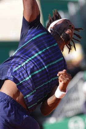 Tennis, ATP Tournament in Monte Carlo, Jo-Wilfried Tsonga - Gael Monfils