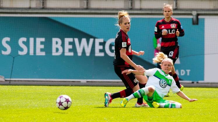 Football, Women, VfL Wolfsburg - Bayer Leverkusen