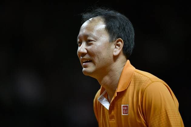 Tennis, WTA Tournament in Stuttgart, Show Match with Michael Stich and Michael Chang