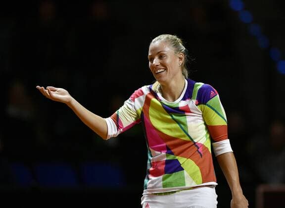 Tennis, WTA Tournament in Stuttgart, Show Match with Kerber