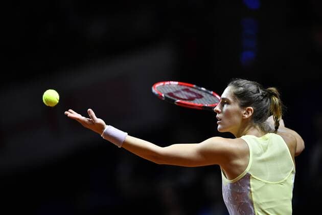 Tennis, WTA Tournament in Stuttgart, Andrea Petkovic - Kristina Mladenovic