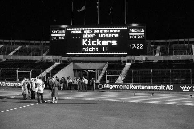 football, stadium history Stuttgarter Kickers