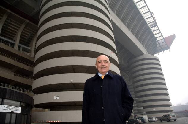 Football, rumours about Adriano Gallianis return to AC Milan, archive pictures