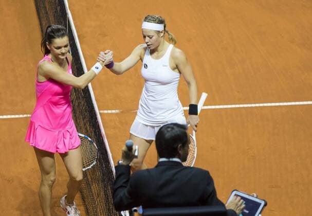 Tennis, Stuttgart, Siegemund - Radwanska