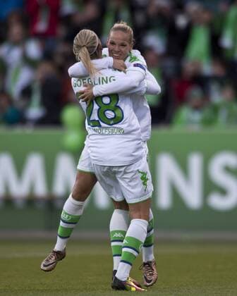 Football, Women, Champions League, VfL Wolfsburg - 1. FFC Frankfurt