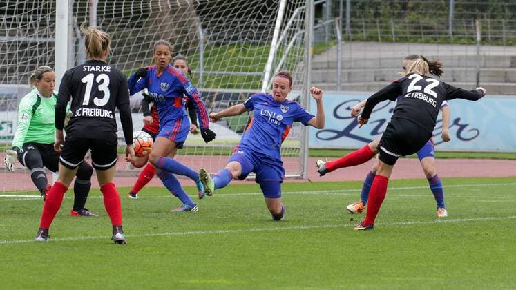 Football, Women, SC Freiburg - USV Jena