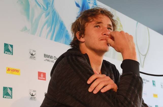 Tennis, ATP Tournament in Munich, Alexander Zverev Press Conference