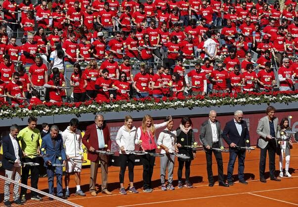 Tennis, World Record Attempt at Madrid Open