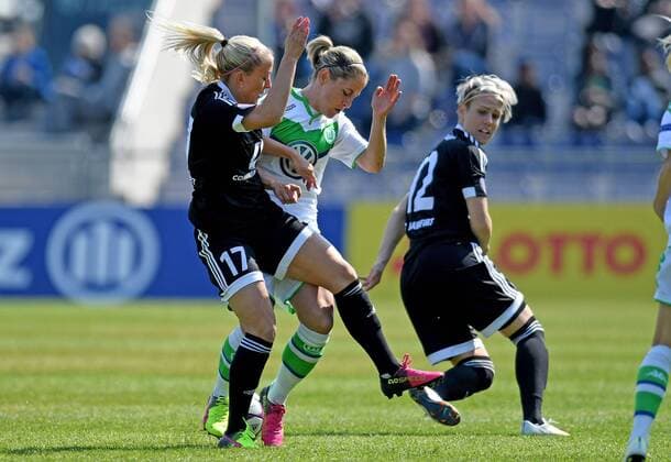 Football, Women, Champions League, 1. FFC Frankfurt - VfL Wolfsburg