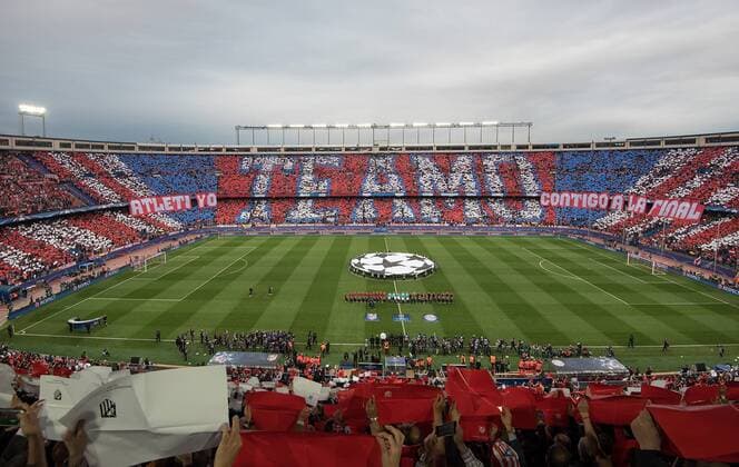 Football, Stadium history Atletico Madrid