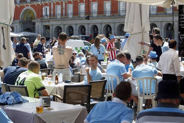 Football, CL, Before the match Real Madrid - Manchester City