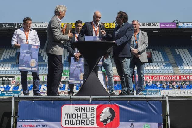 Football, Erik ten Hag receives Rinus Michels Award