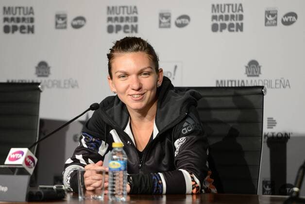 Tennis, WTA Tournament in Madrid, PK Simona Halep