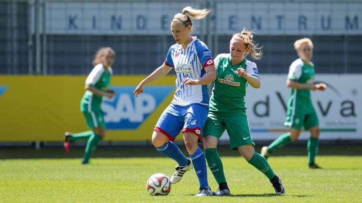 Football, Women, TSG 1899 Hoffenheim - SV Werder Bremen
