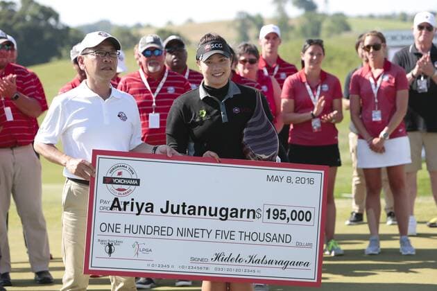 Golf, LPGA, Ariya Jutanugarn wins Yokohama Tire Classic