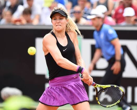Tennis, WTA Tournament in Rome, Angelique Kerber fails to beat Eugenie Bouchard