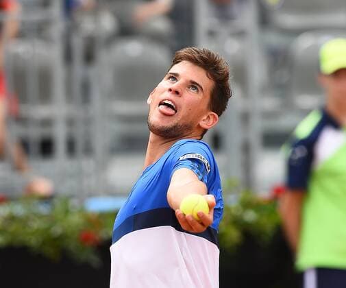Tennis, ATP Tournament in Rome, Thiem - Sousa