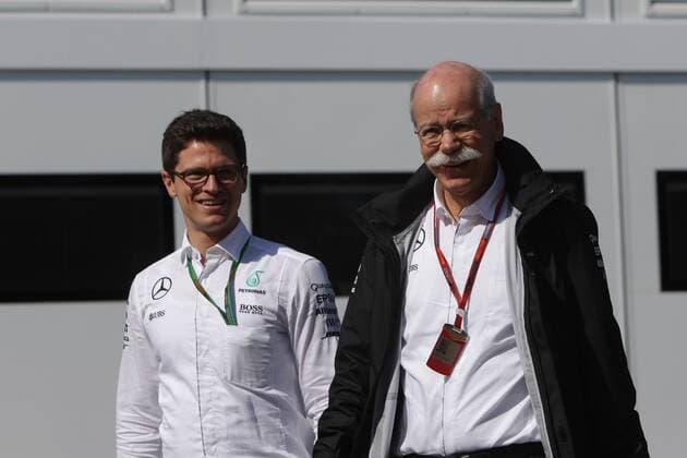 Formula 1, Spanish GP, Dieter Zetsche before the race