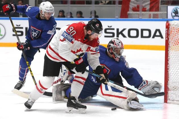 Ice Hockey World Championship, Canada - France
