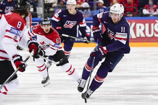 Ice Hockey, World Cup Semi-Final, USA - Canada