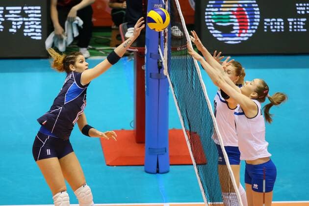 Volleyball, Women's Olympic Quali, Italy - Kazakhstan