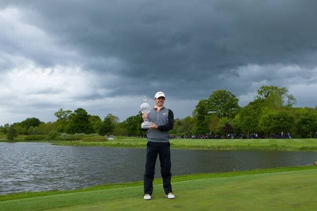 Golf, Rory McIlroy wins the Dubai Duty Free Irish Open in County Kildare