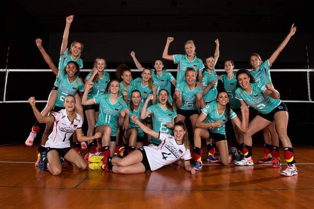 Volleyball, Women, Photo Shoot National Team Germany