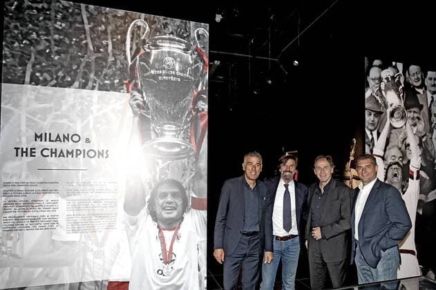Football, AC Milan Museum on the occasion of the Champions League Final