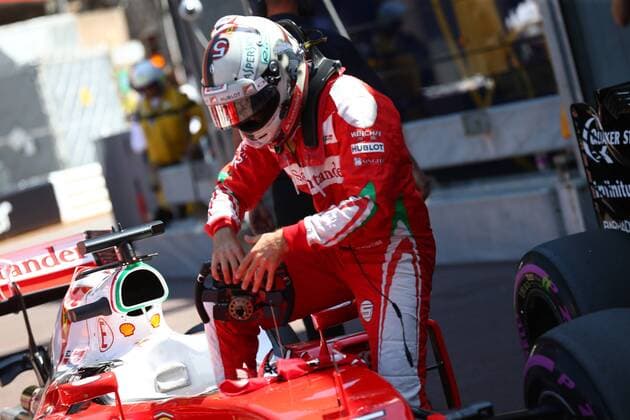 Formula 1, Monaco GP, Sebastian Vettel disappointed