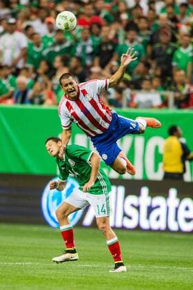 Football, International, Paraguay - Mexico