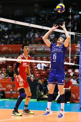 Volleyball, Olympic Quali, France - China