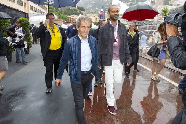 Formula 1, Monaco GP, Tony Parker
