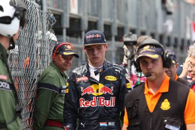 Formula 1, Monaco GP, Max Verstappen retirement