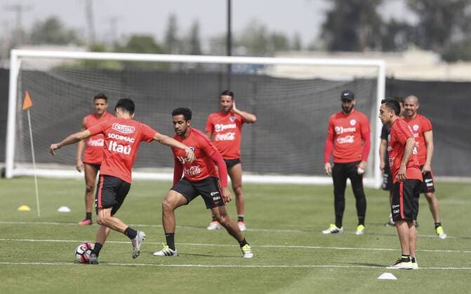 Copa America, Training National Team Chile