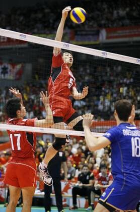Volleyball, Olympic Quali, France - Japan