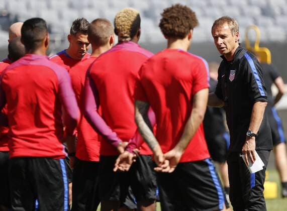 Copa America, Training National Team USA with Coach Klinsmann