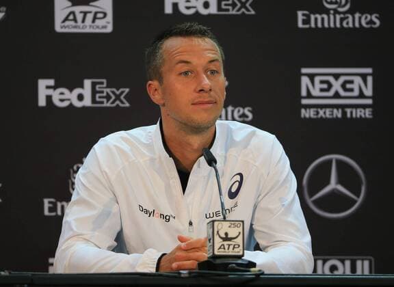Tennis, ATP Tournament in Stuttgart, PK Philipp Kohlschreiber