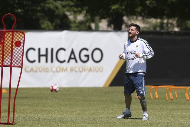 Copa America, Argentina Training