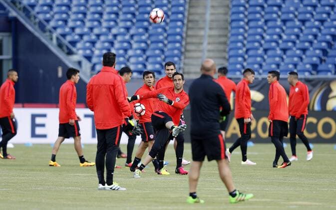 Copa America, Training National Team Chile