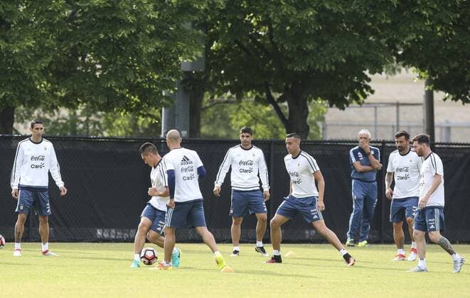 Copa America, Training National Team Argentina