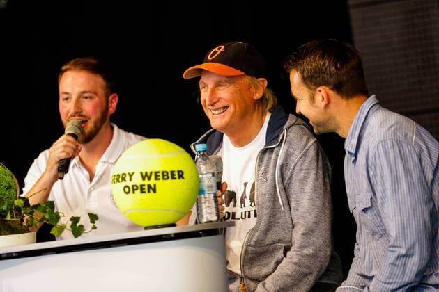 Tennis, Otto at the Gerry Weber Open in Halle East Westphalia