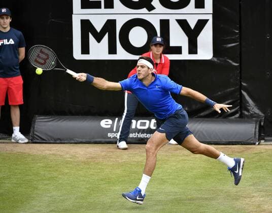 Tennis, ATP Tournament in Stuttgart, Kohlschreiber - Del Potro