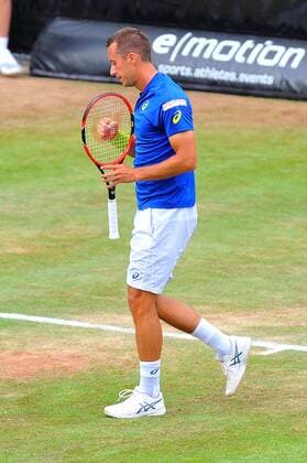 Tennis, ATP Tournament in Stuttgart, Kohlschreiber defeats Del Potro
