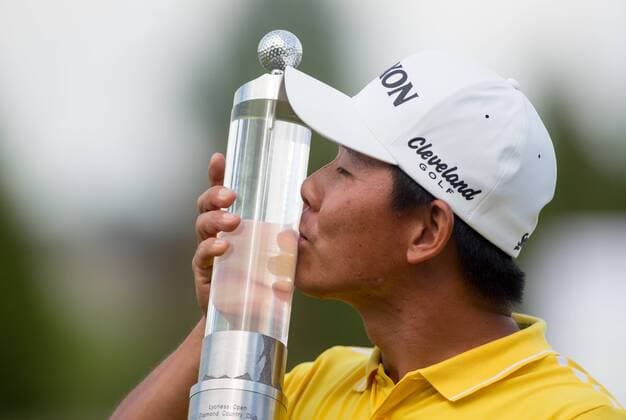 Golf, PGA, Ashun Wu wins Lyoness Open
