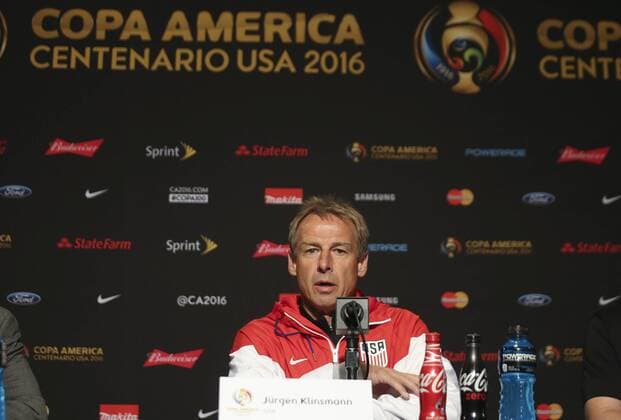 Copa America, National Coach Jürgen Klinsmann - PK National Team USA