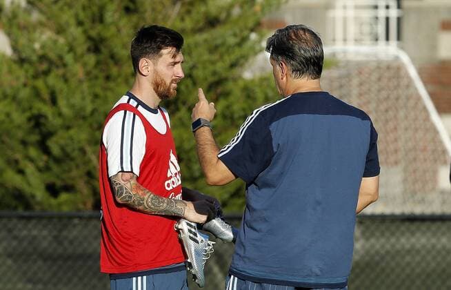 Copa America, Training National Team Argentina